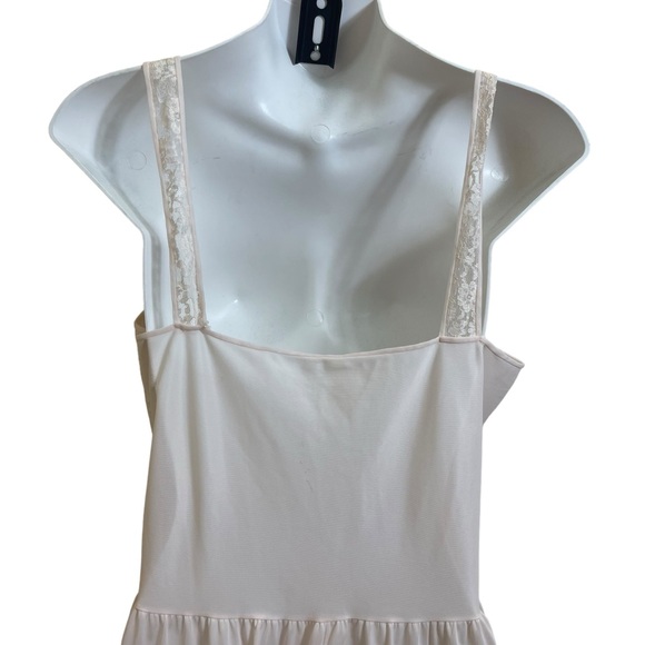 Vintage Soft Pink Lace Nightgown by Van Raalte Elegant Retro Sleepwear Size 36 - Picture 7 of 11